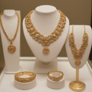 طقم ذهب وزن 3.5
