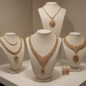 طقم ذهب وزن 4.4