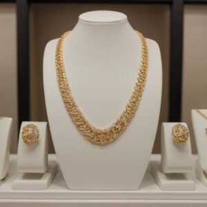 طقم ذهب وزن 2.3